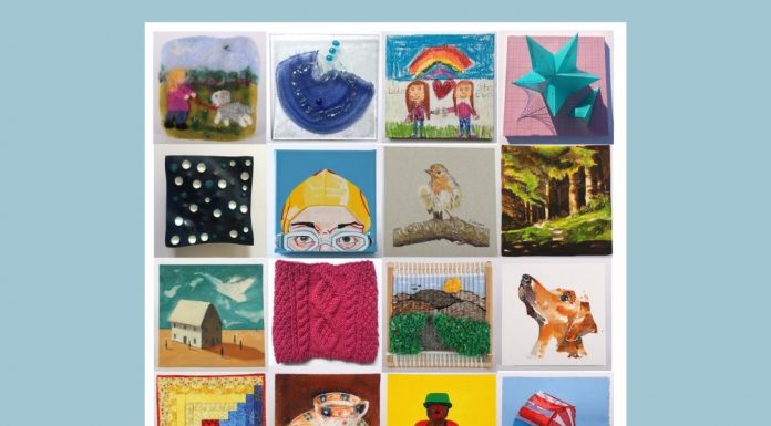 The National Comfort Blanket – 1200 artists connected creatively on the theme of comfort