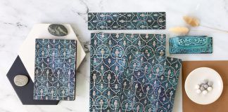 Blue Velvet Now Available as a Softcover Flexi, Bookmark and Washi Tape