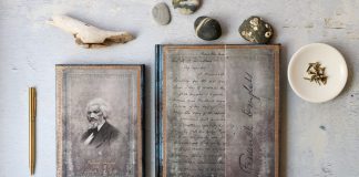 Civil Rights Leader Frederick Douglass Celebrated on a New Embellished Manuscript Journal