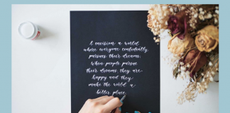 10 Questions with Calligrapher Dina Lu