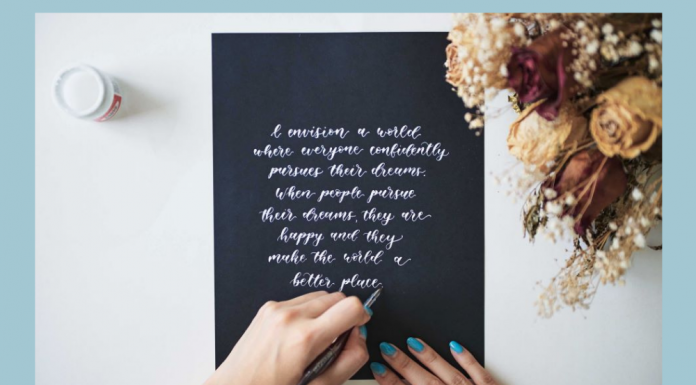 10 Questions with Calligrapher Dina Lu