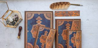 Introducing Safavid Indigo, a Bold New Look for Our Safavid Binding Art Series