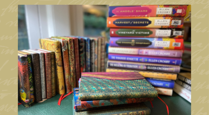 Peek Inside… Author Ellen Crosby’s Notebooks