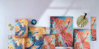 Embrace Legends of Lore with the Newest Addition to Our Birds of Happiness Series