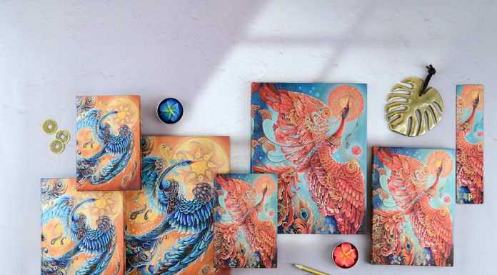 Embrace Legends of Lore with the Newest Addition to Our Birds of Happiness Series